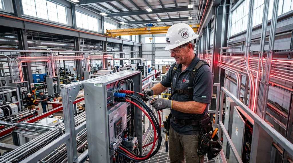 Master Electrician at work